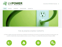 Tablet Screenshot of lvipower.com